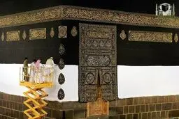تعویض پرده کعبه / تصاویر