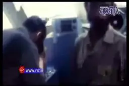 فیلم/ شهادت فرمانده سپاه روی عرشه ناو آمریکایی