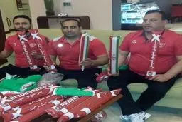 عکس/ بوقچی‌های پرسپولیس آماده بازی با النصر!