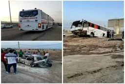 حادثه مرگبار در آزاد راه قزوین - کرج + عکس