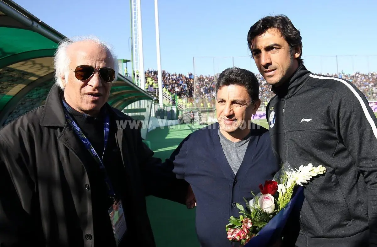 دو استقلالی با هم آشتی کردند/عکس