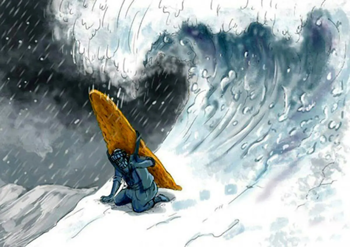 بابا برای نان، جان داد! / کاریکاتور