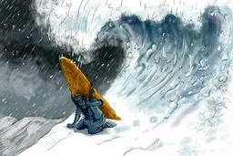 بابا برای نان، جان داد! / کاریکاتور