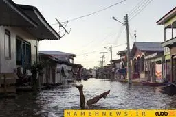 سیل در ریو و شادی مردم!+تصاویر