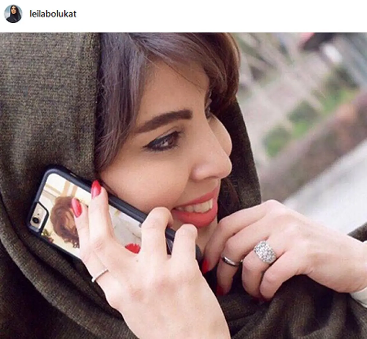 شباهت جالب لیلا بلوکات با خواهرش+عکس