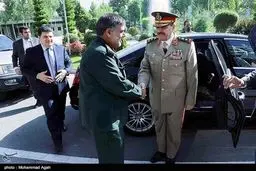 دیدار وزرای دفاع ایران و سوریه/ تصاویر