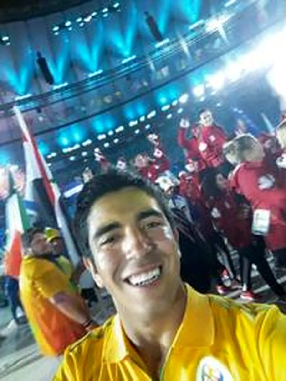 پرچمدار کانادایی ایران در اختتامیه المپیک!/تصاویر