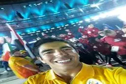 پرچمدار کانادایی ایران در اختتامیه المپیک!/تصاویر