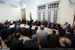 تصاویر دیدار مسئولان و دست اندرکاران حج با مقام معظم رهبری