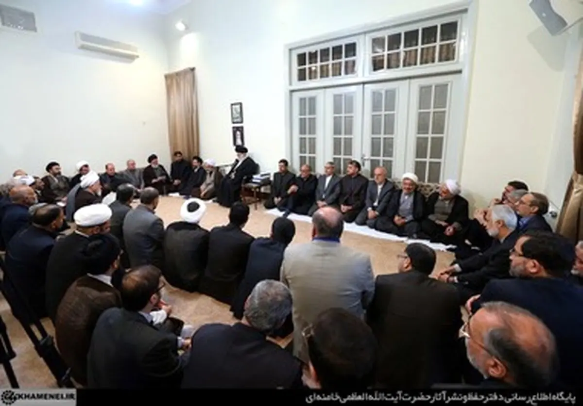 تصاویر دیدار مسئولان و دست اندرکاران حج با مقام معظم رهبری
