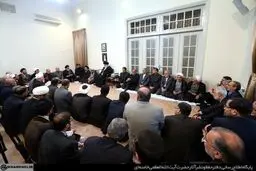 تصاویر دیدار مسئولان و دست اندرکاران حج با مقام معظم رهبری