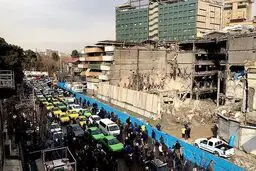 بازگشایی خیابان جمهوری بعد از ده روز/عکس