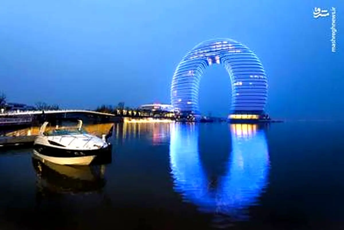معماری زیبای هتل شرایتون چین/تصاویر