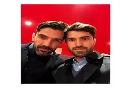 سلفی مهاجم تیم ملی با بوفون/عکس