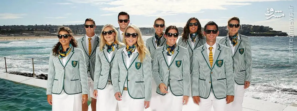 لباس کاروان ورزشی استرالیا در المپیک+تصاویر