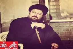 سیدحسن خمینی، "عصا" به دست شد /عکس