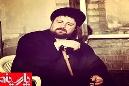 سیدحسن خمینی، "عصا" به دست شد /عکس