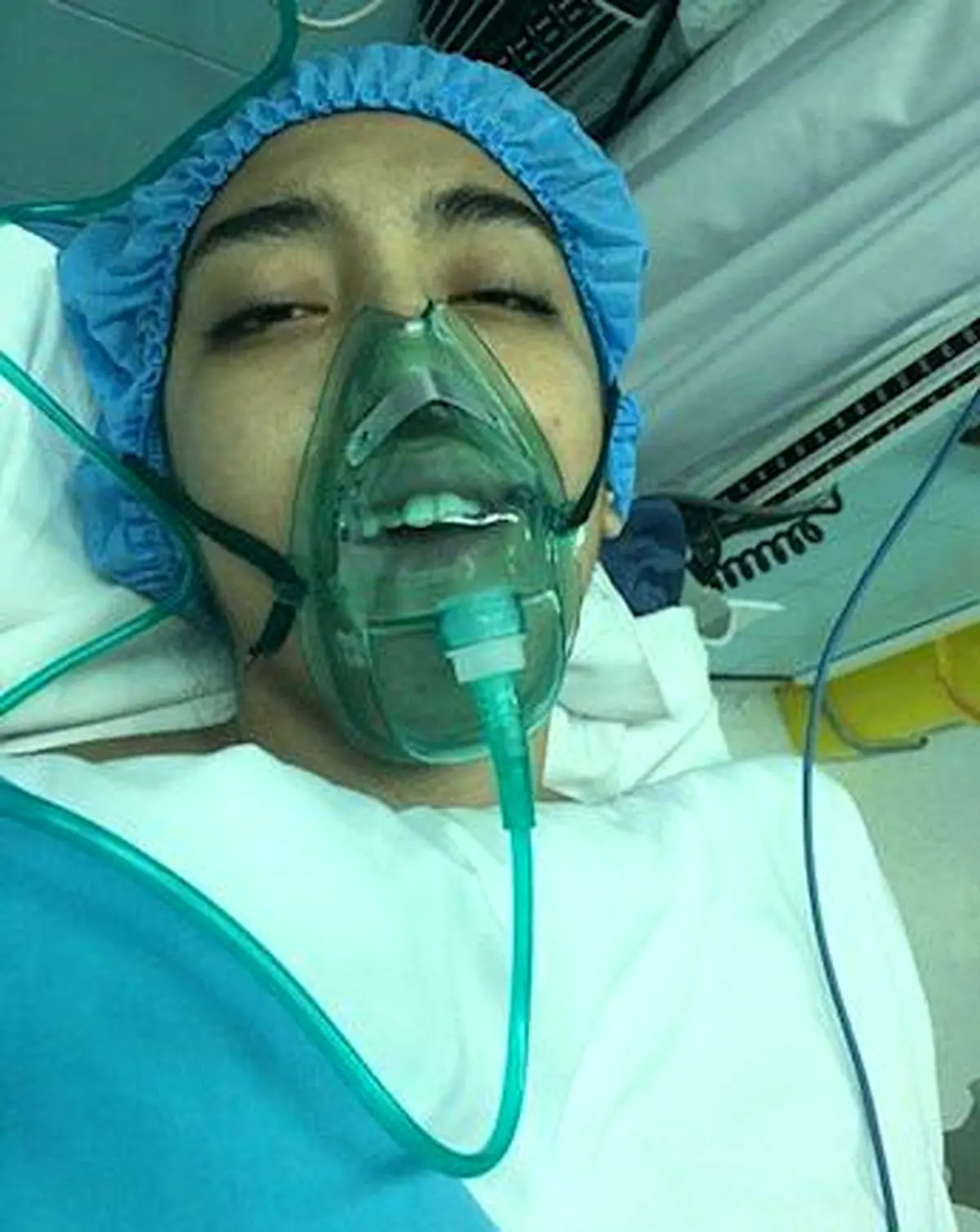 اولین تصویر کیمیا بعد از عمل جراحی