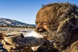 عمو حاجی کثیف ترین مرد ایران را ببینید/عکس