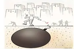 تهران روی بمب!/ کاریکاتور