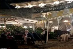 ترامپ و همسرش در مراسم روز شکرگزاری/عکس