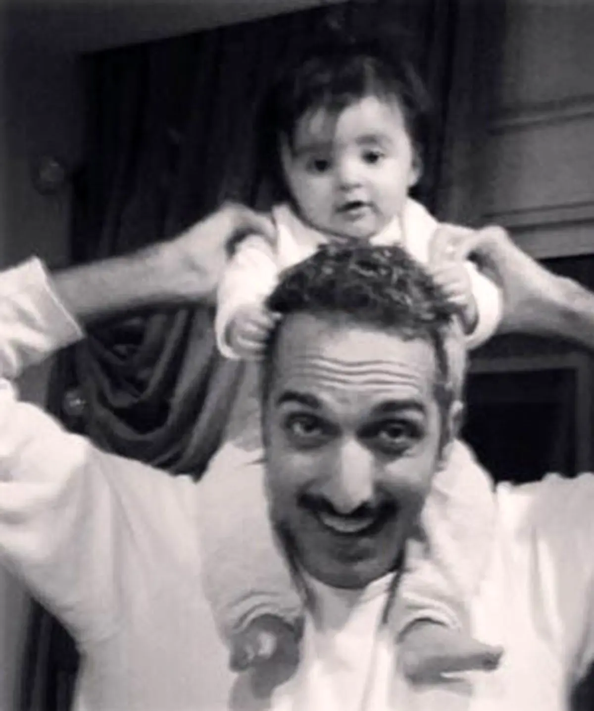 عکس جالب ژوله و دخترش !