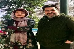 عکسی خاص از شبنم مقدمی و فرهاد خان اصلانی