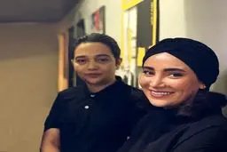 تیپ خاص بهاره افشاری در کنار خواننده محبوب + عکس