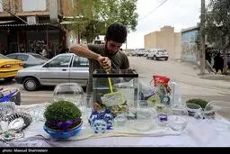 تصاویری از بازار سرپل ذهاب در آستانه سال نو