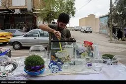 تصاویری از بازار سرپل ذهاب در آستانه سال نو