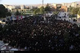 تجمع رهروان زینبی با حضور الهام چرخنده/تصاویر