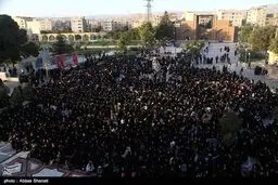 تجمع رهروان زینبی با حضور الهام چرخنده/تصاویر