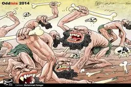 غرب را به 100 سال عقب باز می‌گردانیم/ کاریکاتور