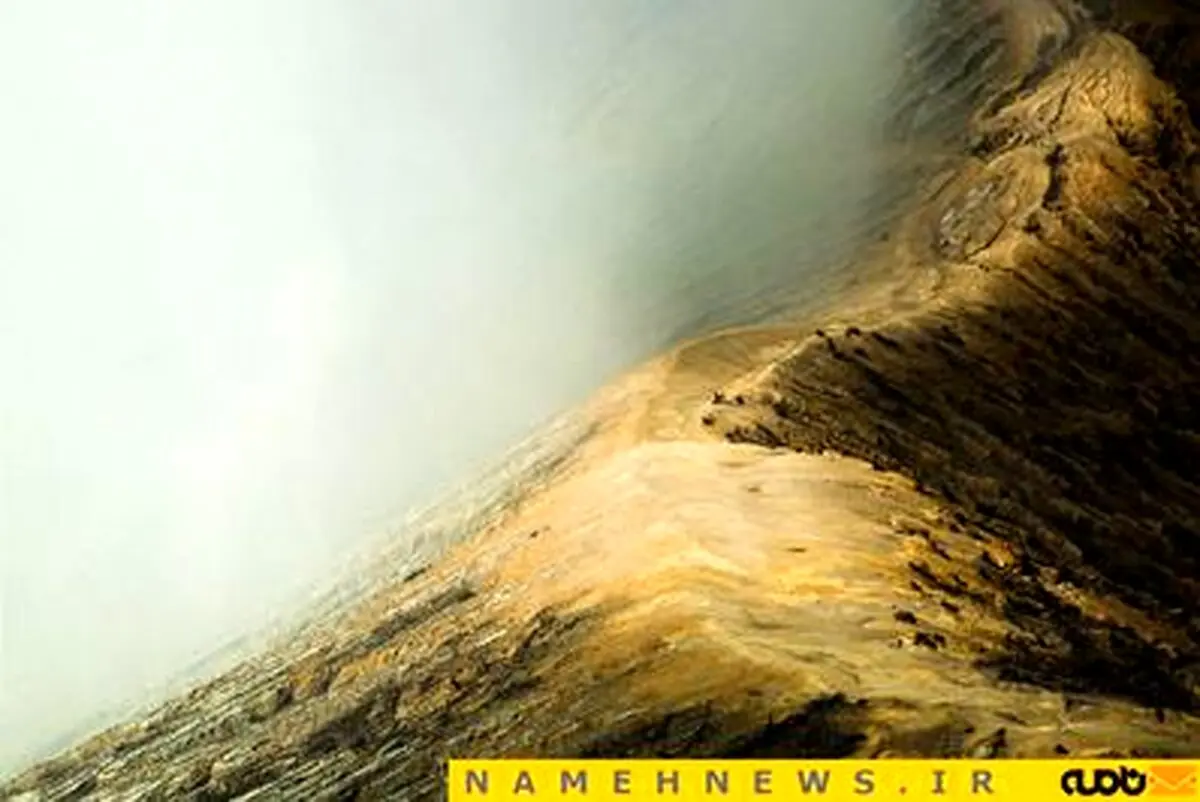 روایت عجیب آتش آبی در اندونزی+تصاویر