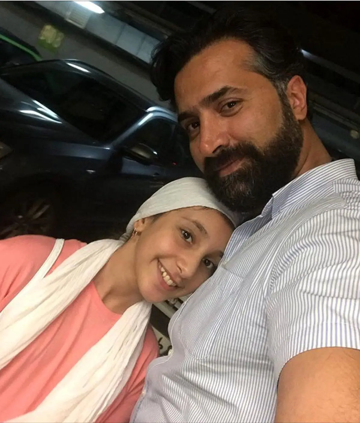 سلفى همسر بهاره رهنما به همراه دخترش/عکس