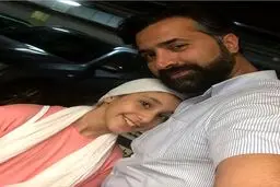 سلفى همسر بهاره رهنما به همراه دخترش/عکس