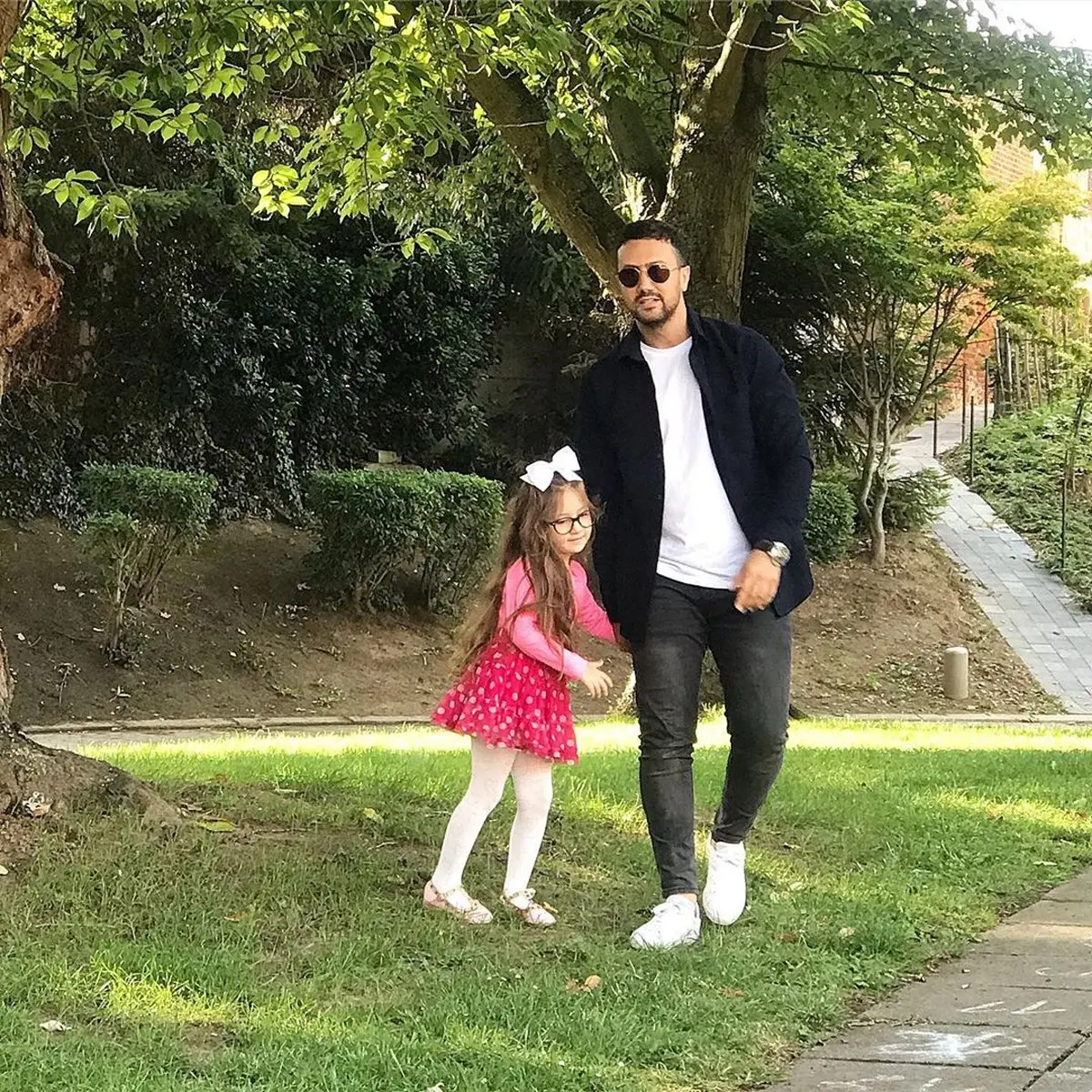 شاهرخ استخری همراه پناه خانم خوشتیپ + عکس