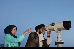 روایت تصویری از رویت هلال رمضان در برج میلاد