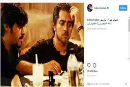 عکسی از بهرام رادان و شهاب حسینی ۱۴ سال پیش