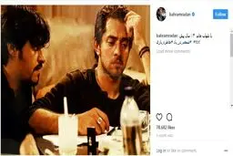 عکسی از بهرام رادان و شهاب حسینی ۱۴ سال پیش