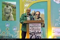 وداع با پیکر شهدای تازه تفحص شده دفاع مقدس/تصاویر