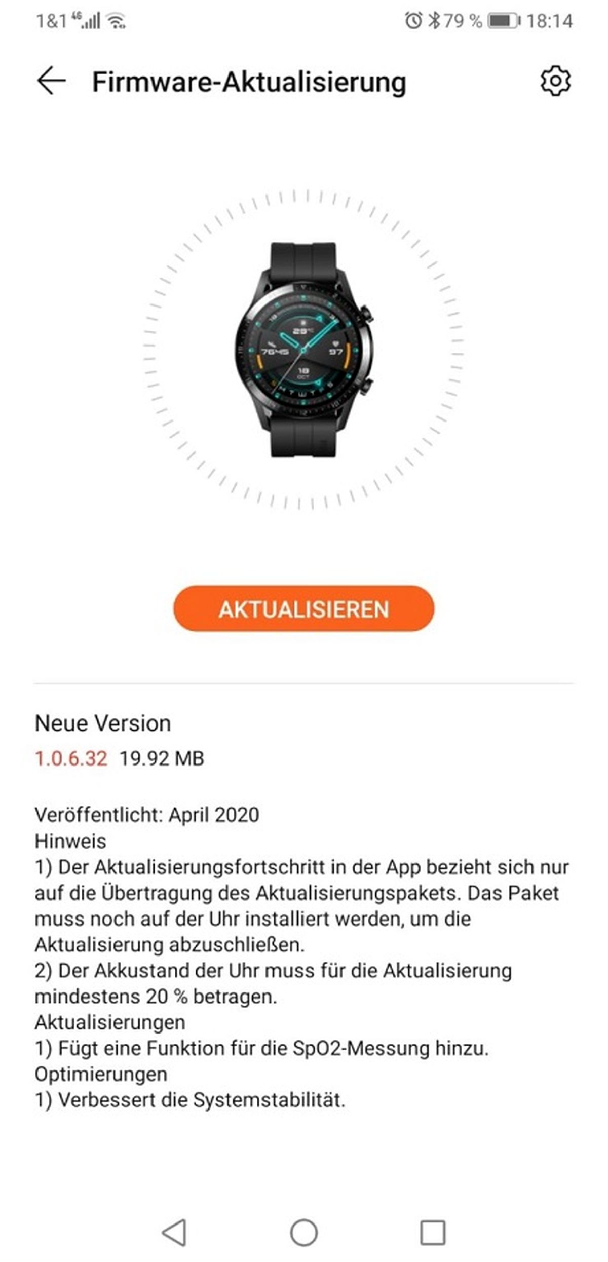 قابلیت SpO2 روی Huawei Watch GT2؛ ساعت هوشمند هوآوی میزان اکسیژن خون را اندازه‌ می‌گیرد