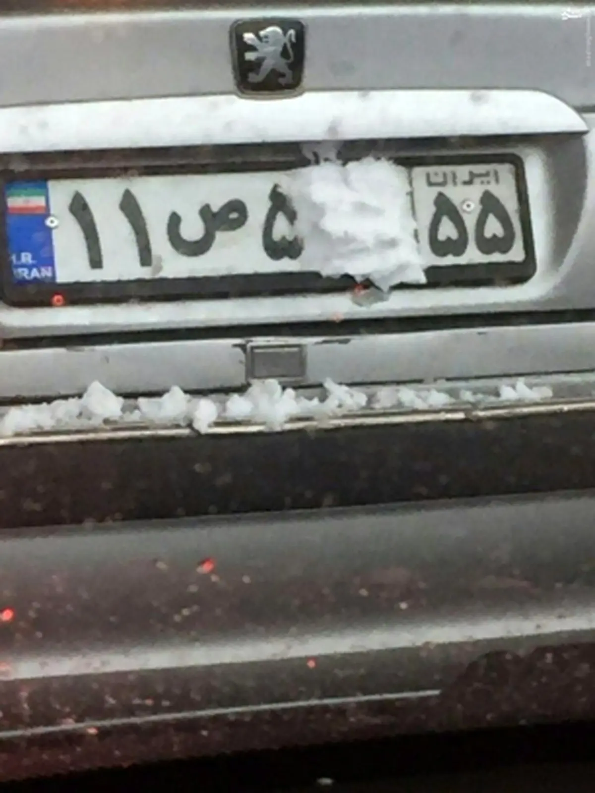 سوء‌استفاده از برف برای ورود به محدود طرح ترافیک/عکس