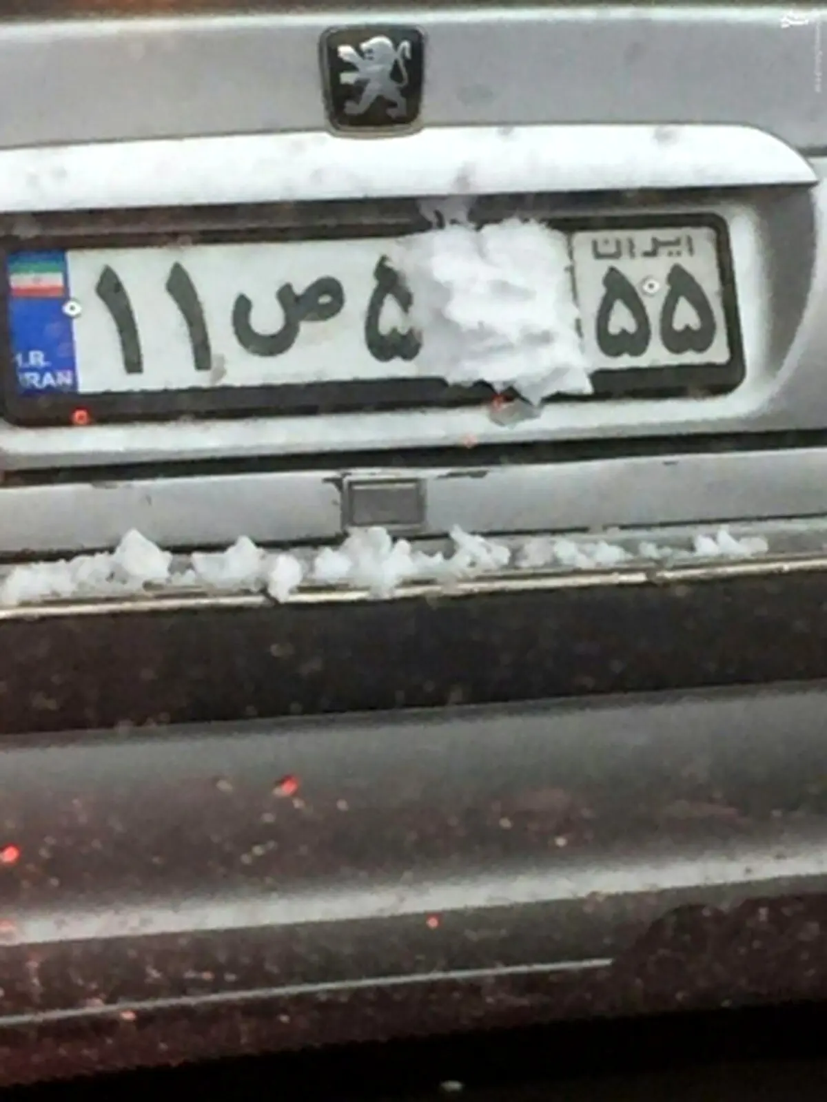 سوء‌استفاده از برف برای ورود به محدود طرح ترافیک/عکس