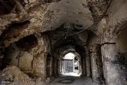 تصاویری از بازار تاریخی حلب بعد از جنگ سوریه
