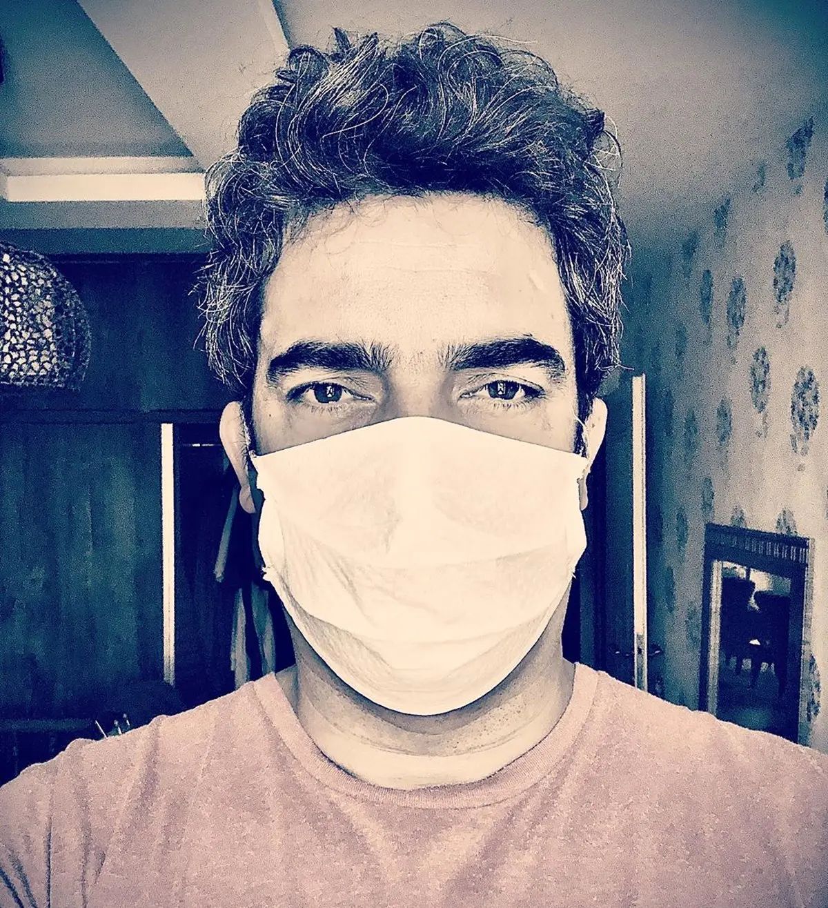 تیپ کرونایی همسر یکتا ناصر + عکس