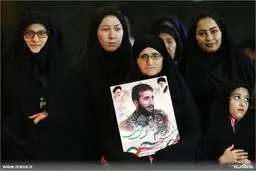 خانواده شهدای مدافع حرم در مجلس/تصاویر