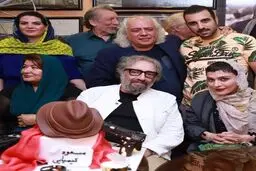 حضور بازیگران در شب تولد مسعود کیمیایی/عکس