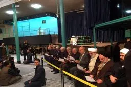 مراسم وداع با پیکر آیت الله هاشمی آغاز شد/عکس