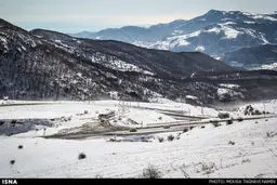 طبیعت برفی گردنه حیران/تصاویر